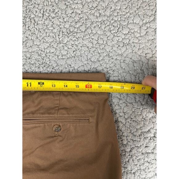 Express Pants Mens 34x30 Slim Fit Chino Preppy Flat Front Zip Fly City - Picture 6 of 8